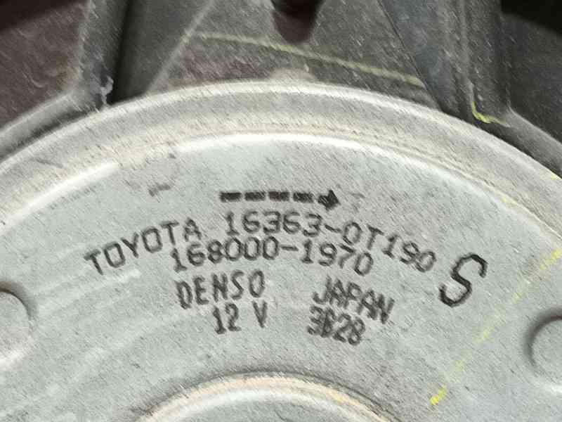 Recambio de electroventilador para toyota c-hr (_x1_) 1.8 hybrid (zyx10_, zyx11_) referencia OEM IAM 163630T200  
