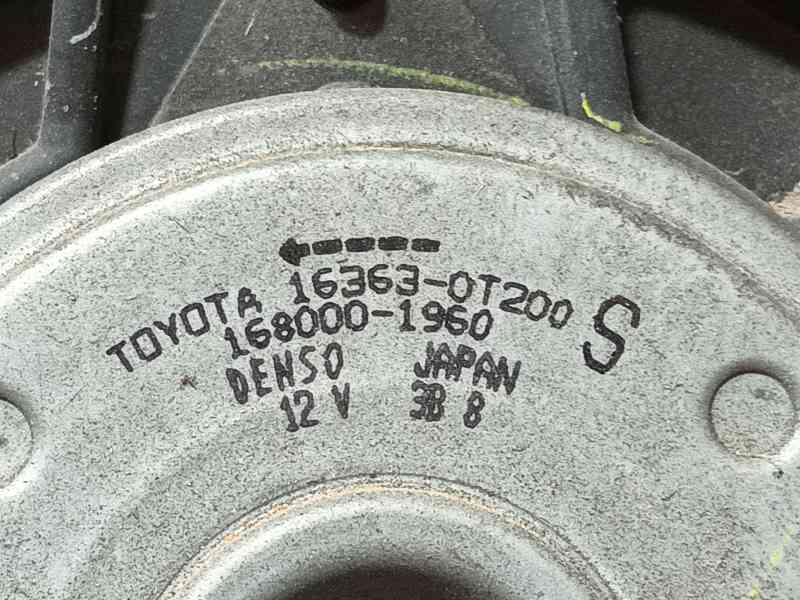 Recambio de electroventilador para toyota c-hr (_x1_) 1.8 hybrid (zyx10_, zyx11_) referencia OEM IAM 163630T200  