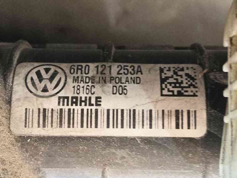 Recambio de radiador agua para skoda fabia iii (nj3) 1.2 tsi referencia OEM IAM 6R0121253A  6R0145805H