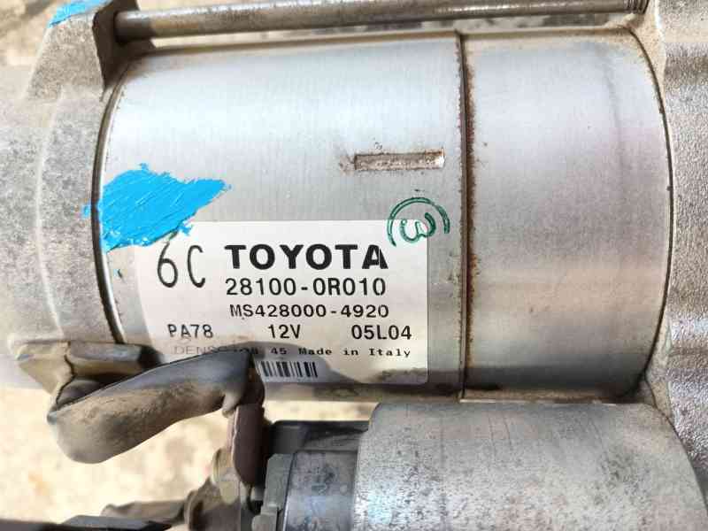 Recambio de motor arranque para toyota verso (_r2_) 2.0 d-4d (aur20_) referencia OEM IAM 281000R030  