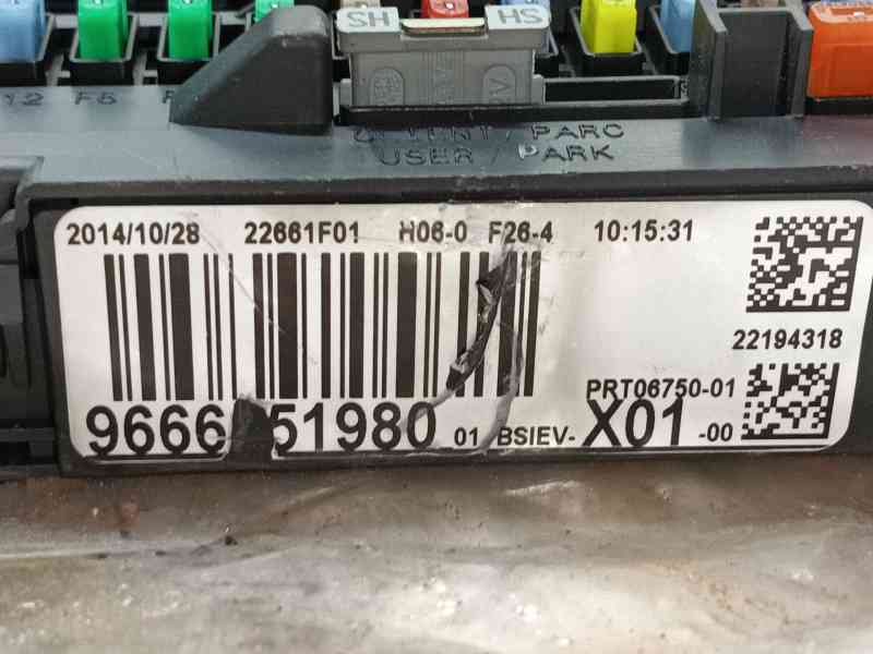 Recambio de bsi para citroën ds3 (sa_) 1.6 hdi 90 referencia OEM IAM 6580YJ 9666951980 657077
