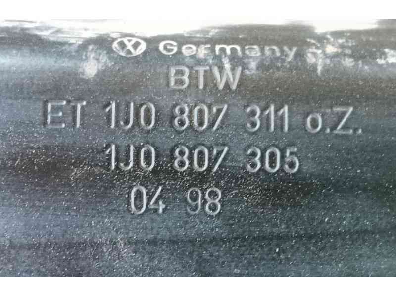 Recambio de refuerzo paragolpes trasero para volkswagen golf iv (1j1) 1.9 tdi referencia OEM IAM   