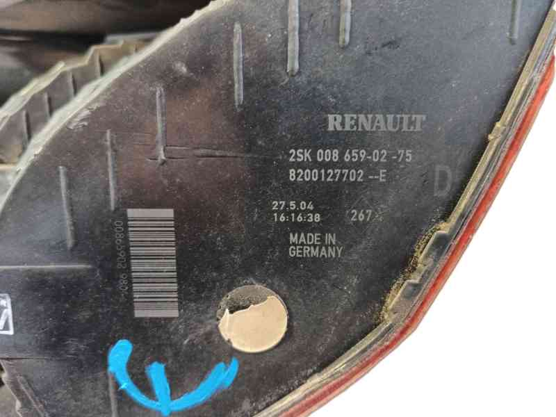 Recambio de piloto trasero derecho para renault scénic ii (jm0/1_) 1.6 (jm0c, jm0j, jm1b) referencia OEM IAM 8200127702  