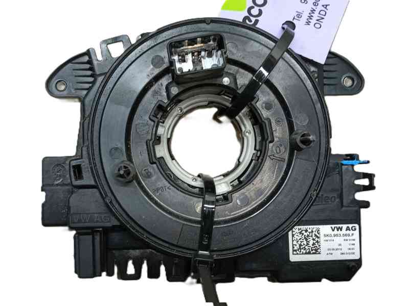 Recambio de anillo airbag para volkswagen touran (1t3) 1.6 tdi referencia OEM IAM 5K0953569AK 5K0953569F 5K0953569AL