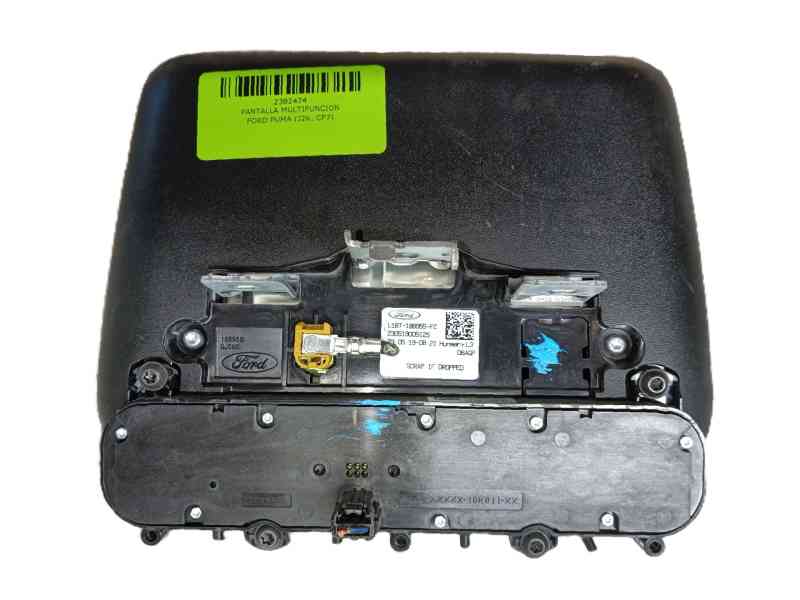Recambio de pantalla multifuncion para ford puma (j2k, cf7) 1.0 ecoboost referencia OEM IAM   