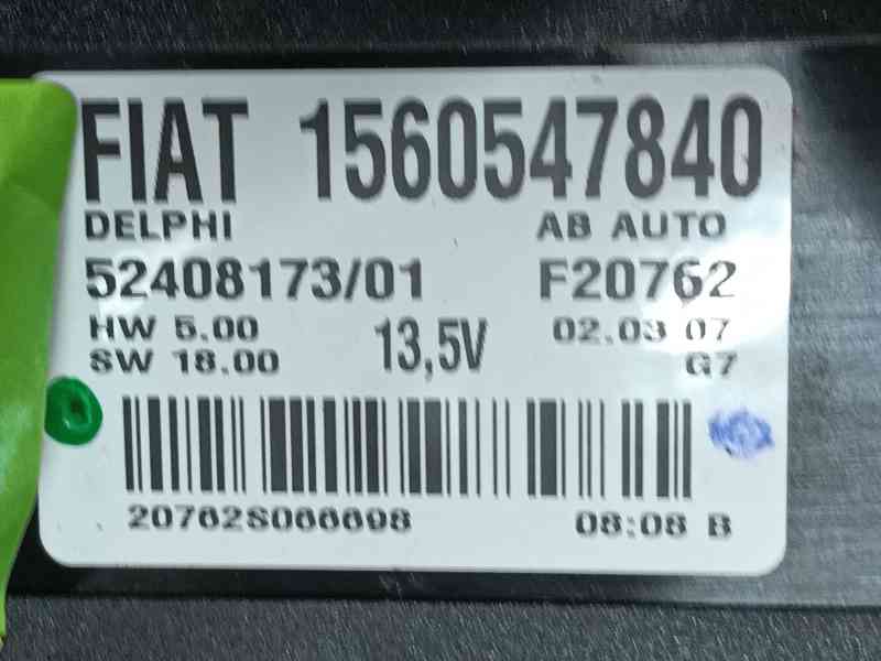 Recambio de mando calefaccion / aire acondicionado para alfa romeo 159 (939_) 1.9 jtdm 16v (939axc1b, 939axc12) referencia OEM I