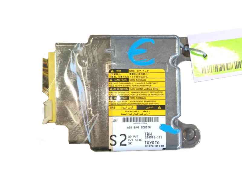 Recambio de centralita airbag para toyota verso (_r2_) 2.0 d-4d (aur20_) referencia OEM IAM   