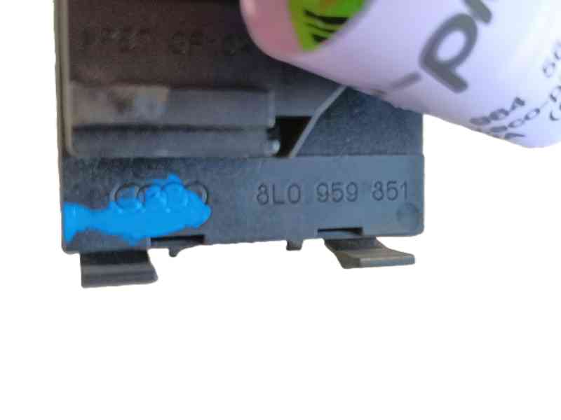 Recambio de mando elevalunas delantero izquierdo para audi a3 (8l1) 1.9 tdi referencia OEM IAM 8L09598514PK  