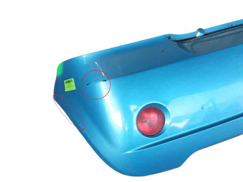 Recambio de paragolpes trasero para chevrolet matiz (m200, m250) 0.8 referencia OEM IAM 96600191  