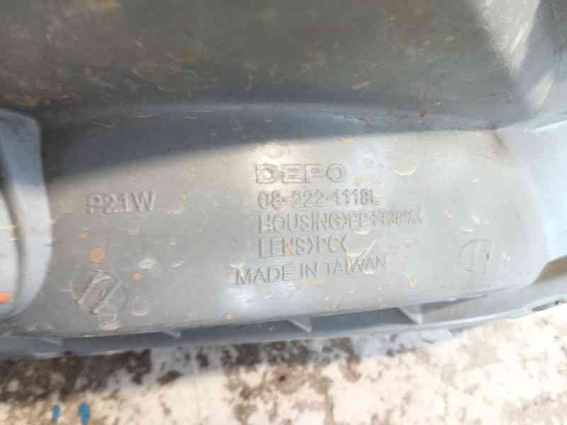Recambio de faro izquierdo para chevrolet matiz (m200, m250) 0.8 referencia OEM IAM 96590405  