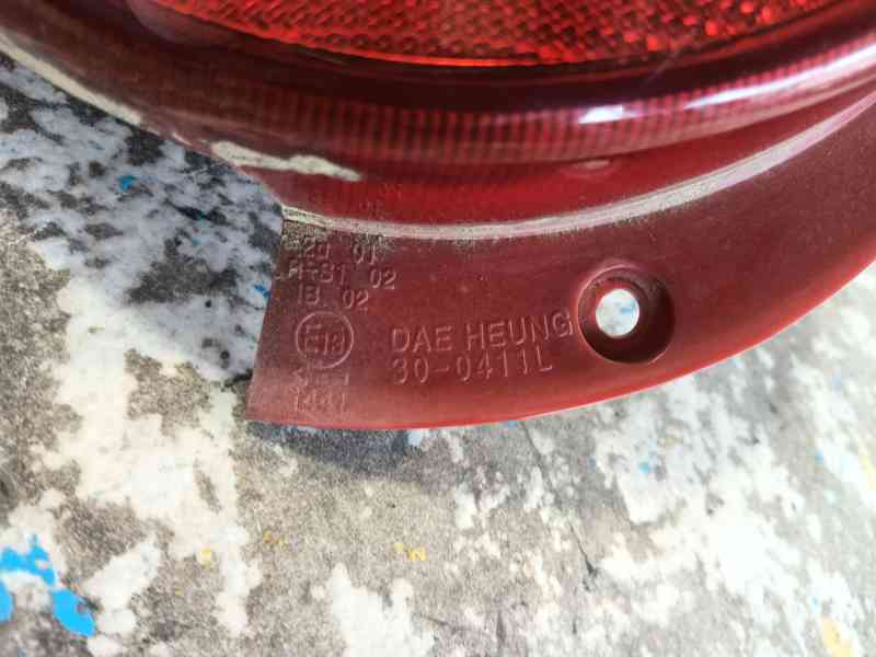Recambio de piloto trasero izquierdo para chevrolet matiz (m200, m250) 0.8 referencia OEM IAM 42403114  