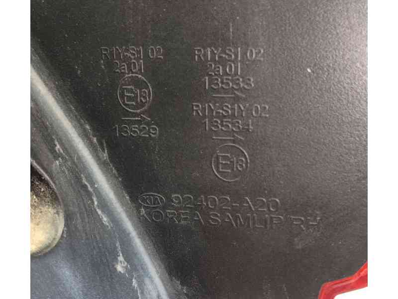 Recambio de piloto trasero derecho para kia cee´d (jd) 1.4 cvvt referencia OEM IAM 92420A2020 / 92402A2020  