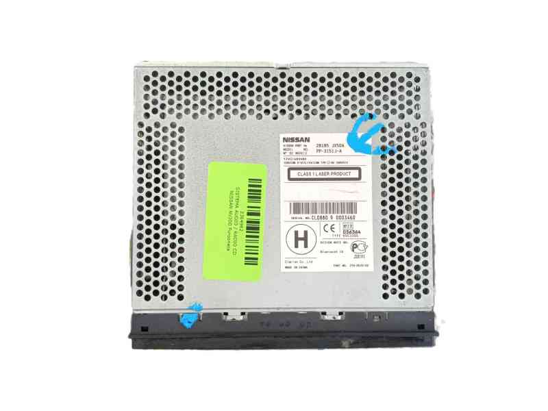 Recambio de sistema audio / radio cd para nissan nv200 furgoneta 1.5 dci 85 (m20, m20m) referencia OEM IAM   
