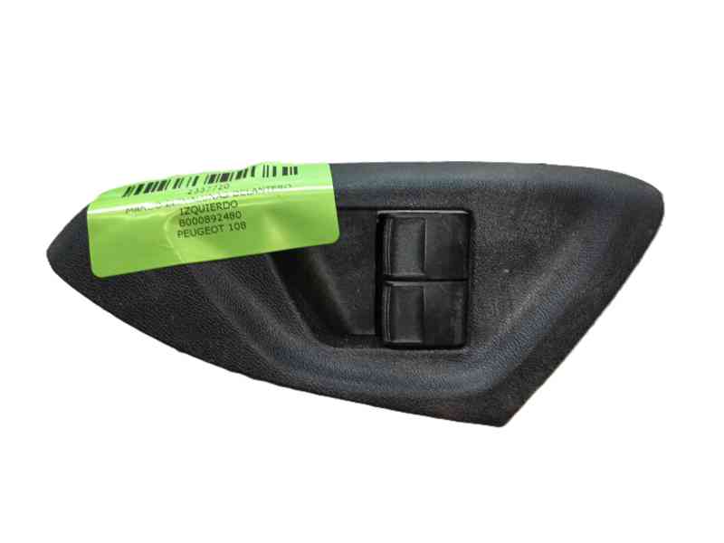 Recambio de mando elevalunas delantero izquierdo para peugeot 108 1.0 vti 72 referencia OEM IAM B000892480  