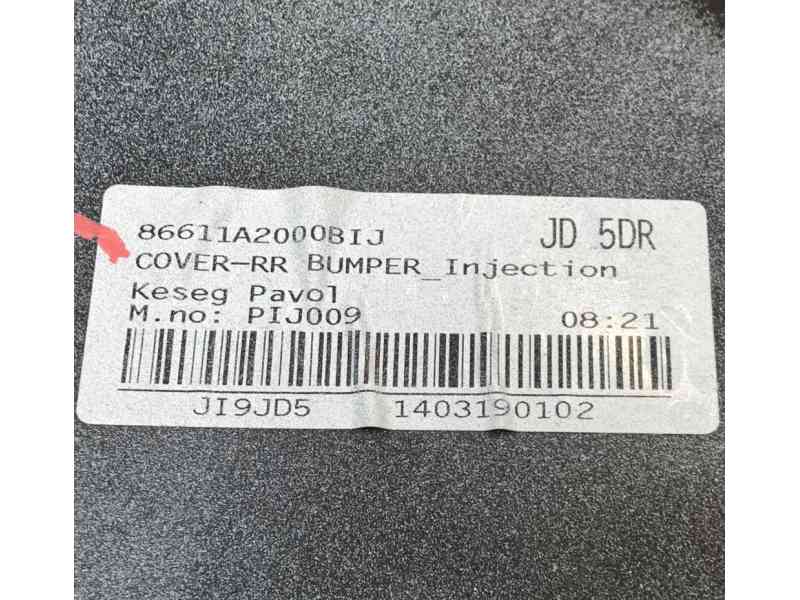 Recambio de paragolpes trasero para kia cee´d (jd) 1.4 cvvt referencia OEM IAM 86610A2010  
