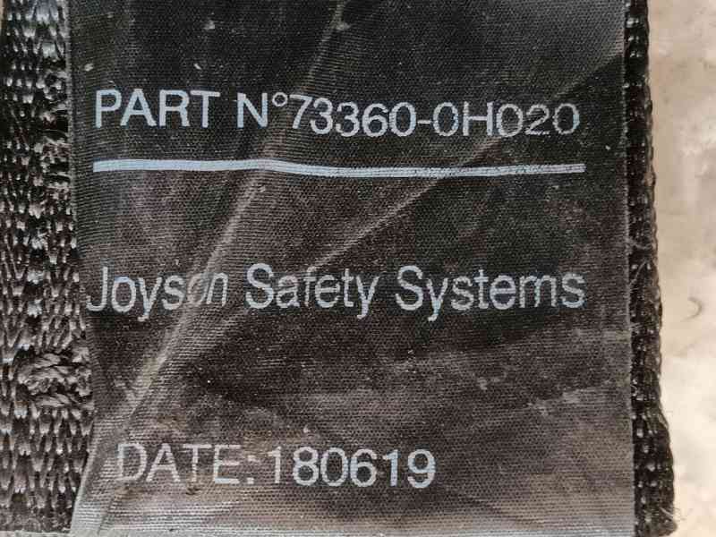 Recambio de cinturon seguridad trasero derecho para peugeot 108 1.0 vti 72 referencia OEM IAM B0008722XX  