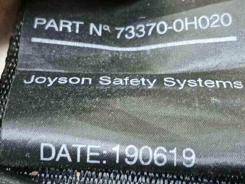 Recambio de cinturon seguridad trasero izquierdo para peugeot 108 1.0 vti 72 referencia OEM IAM B0008723XX  