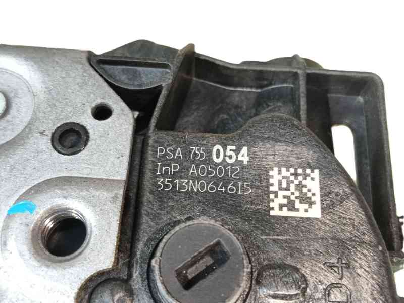 Recambio de cerradura puerta trasera derecha para citroën c-elysee (dd_) 1.6 hdi 92 referencia OEM IAM 9819026380  