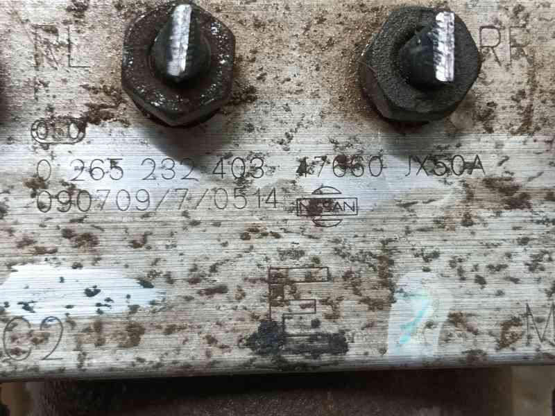 Recambio de abs para nissan nv200 furgoneta 1.5 dci 85 (m20, m20m) referencia OEM IAM 47660JX56A  