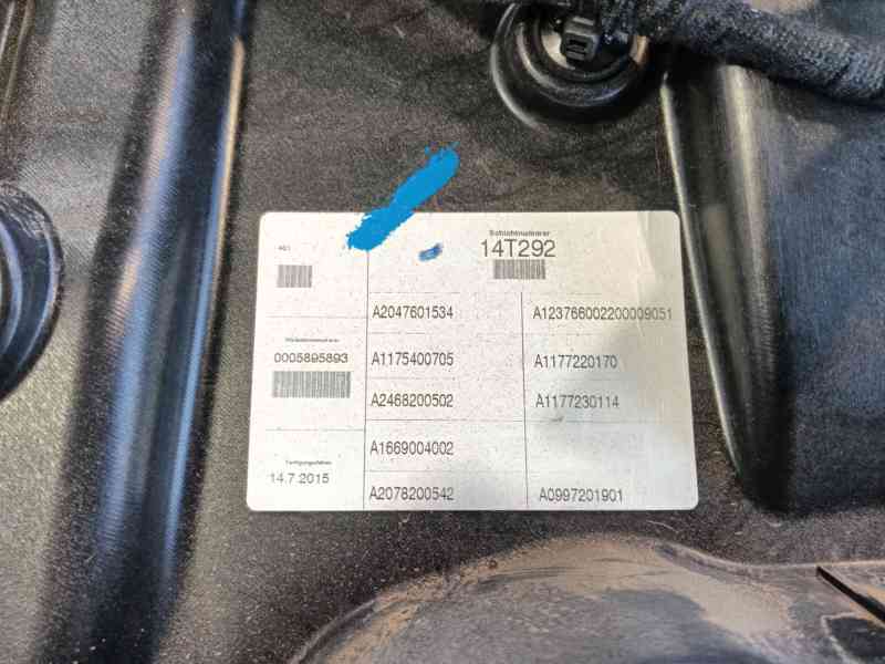 Recambio de elevalunas delantero izquierdo para mercedes-benz cla coupé (c117) cla 200 cdi / d (117.308) referencia OEM IAM   