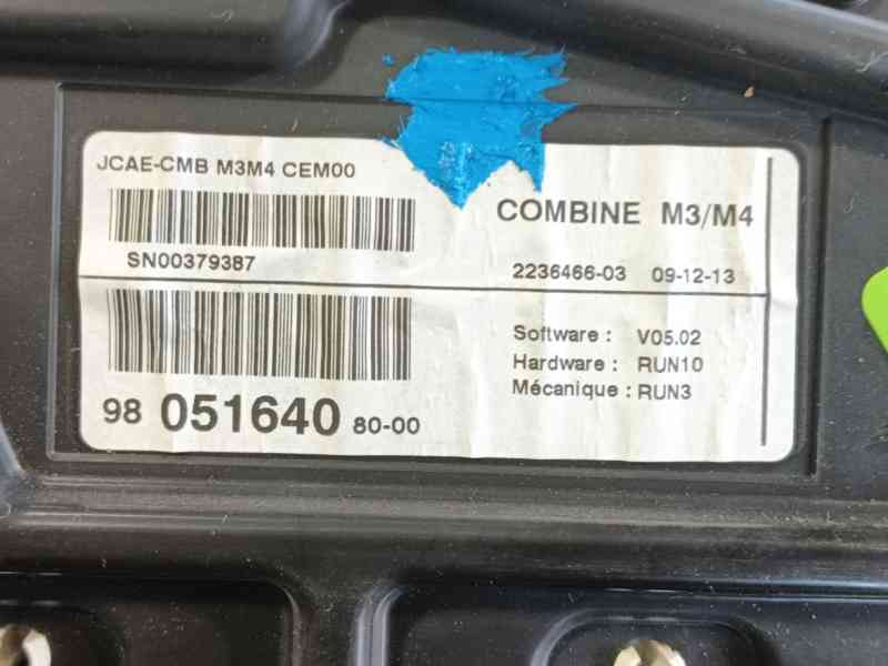 Recambio de cuadro instrumentos para citroën c-elysee (dd_) 1.6 hdi 92 referencia OEM IAM   