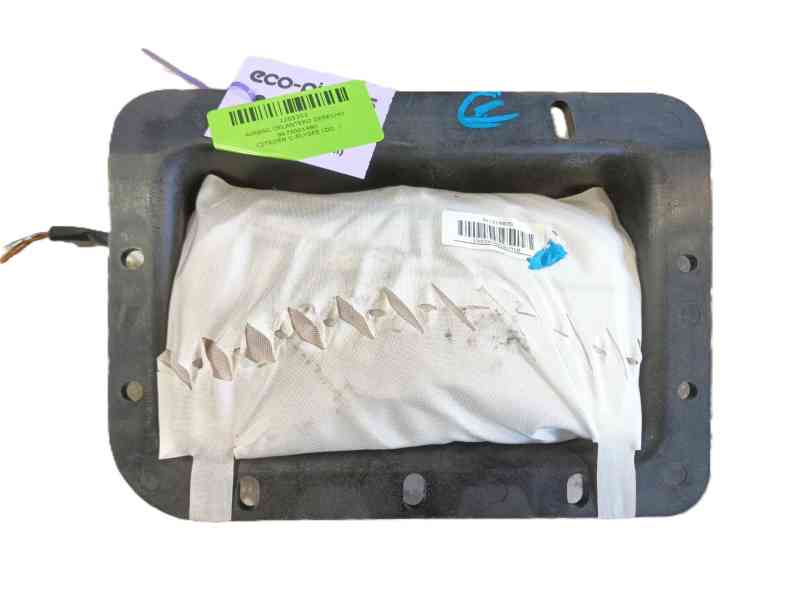 Recambio de airbag delantero derecho para citroën c-elysee (dd_) 1.6 hdi 92 referencia OEM IAM 9675001980  