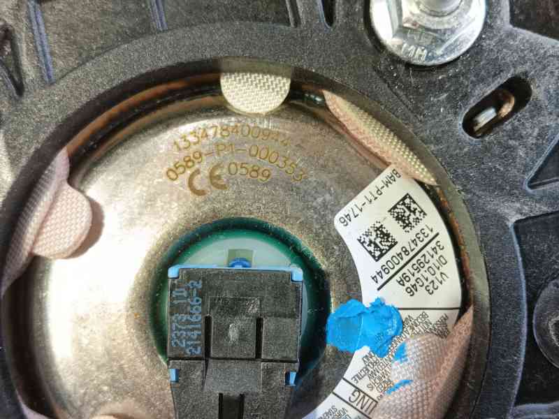 Recambio de airbag delantero derecho para citroën c-elysee (dd_) 1.6 hdi 92 referencia OEM IAM 9675001980  