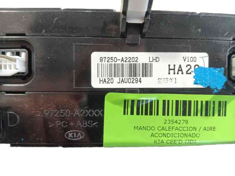 Recambio de mando calefaccion / aire acondicionado para kia cee´d (jd) 1.4 cvvt referencia OEM IAM   