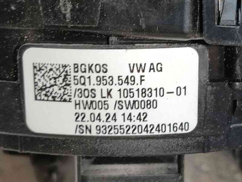 Recambio de anillo airbag para cupra formentor (km7, kmp) 1.4 e-hybrid referencia OEM IAM   