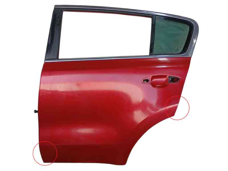 Recambio de puerta trasera izquierda para kia sportage iv (ql, qle) 1.6 gdi referencia OEM IAM 77003D9000  