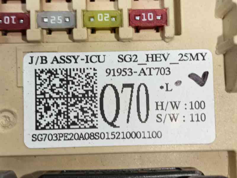 Recambio de caja reles / fusibles para kia niro ii (sg2) 1.6 gdi plug-in hybrd referencia OEM IAM   