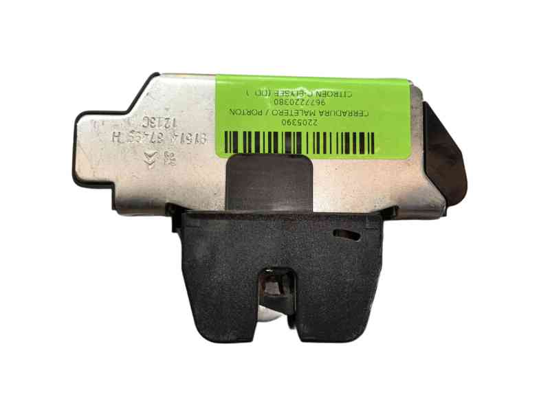 Recambio de cerradura maletero / porton para citroën c-elysee (dd_) 1.6 hdi 92 referencia OEM IAM 9677220380 9151487499H 