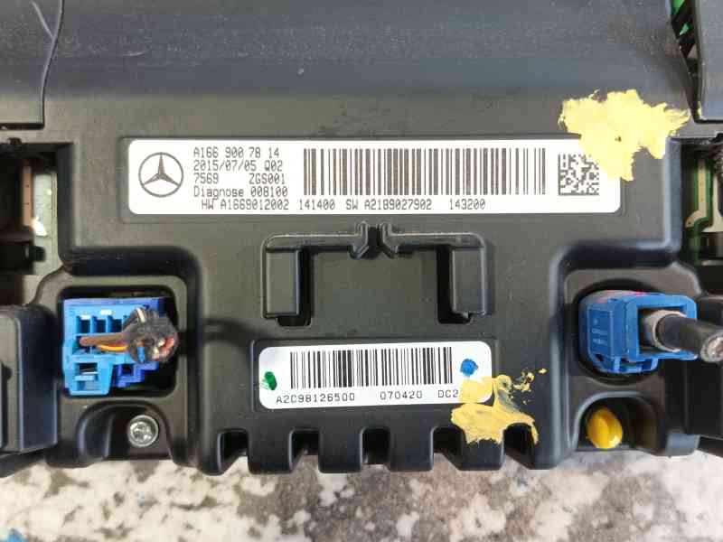 Recambio de pantalla multifuncion para mercedes-benz cla coupé (c117) cla 200 cdi / d (117.308) referencia OEM IAM   