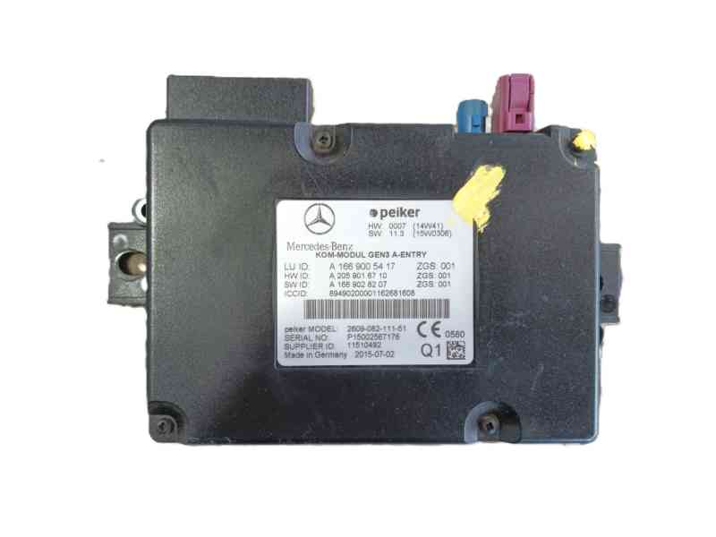 Recambio de modulo electronico para mercedes-benz cla coupé (c117) cla 200 cdi / d (117.308) referencia OEM IAM   