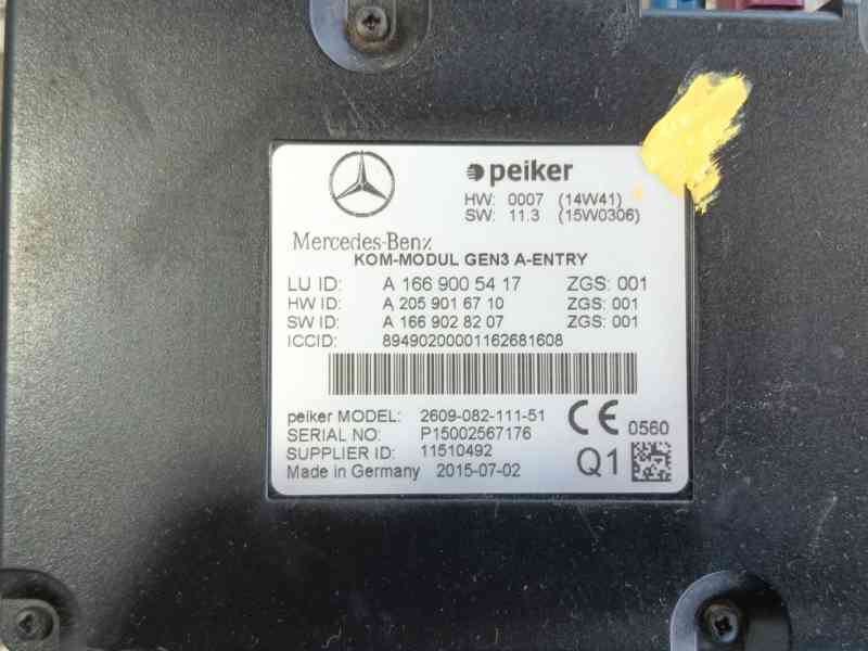 Recambio de modulo electronico para mercedes-benz cla coupé (c117) cla 200 cdi / d (117.308) referencia OEM IAM   