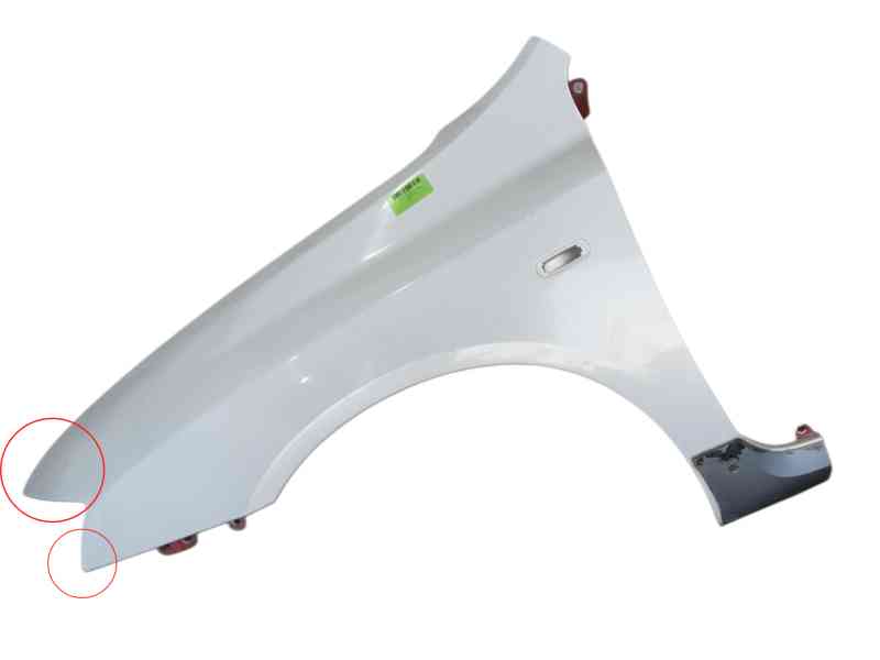Recambio de aleta delantera izquierda para fiat stilo (192_) 1.9 jtd (192_xe1a) referencia OEM IAM   
