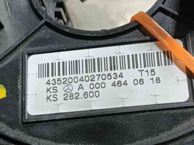 Recambio de anillo airbag para mercedes-benz clase c (w203) c 220 cdi (203.008) referencia OEM IAM A0004640618 43520040270534 A2