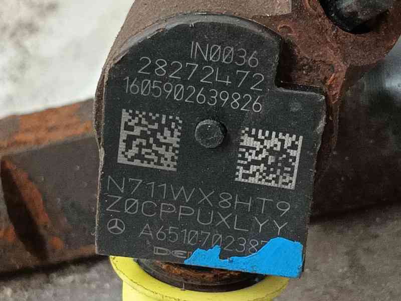 Recambio de inyector para mercedes-benz clase a (w176) a 200 cdi / d (176.008) referencia OEM IAM A6510702387  
