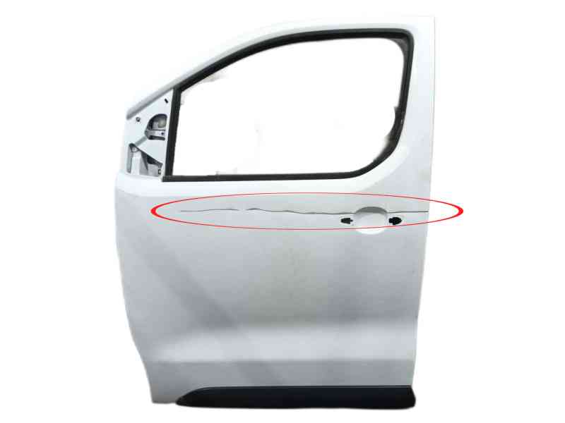 Recambio de puerta delantera izquierda para peugeot expert furgoneta (v_) 2.0 bluehdi 120 referencia OEM IAM   