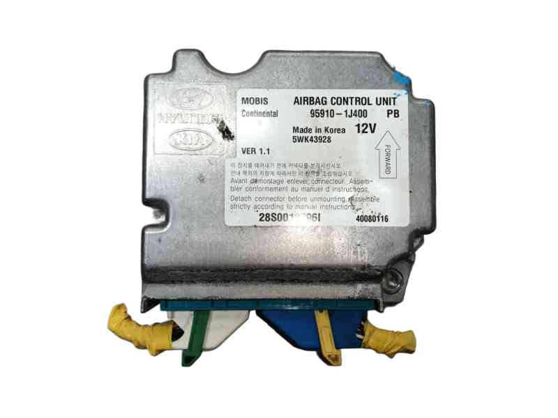 Recambio de centralita airbag para hyundai i20 i (pb, pbt) 1.2 referencia OEM IAM   