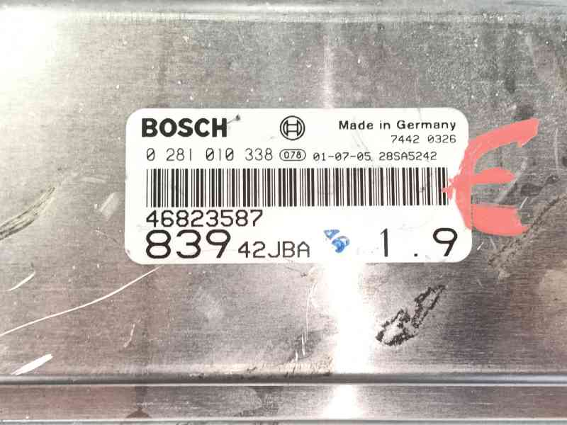 Recambio de centralita motor uce para lancia lybra sw (839_) 1.9 jtd (839.bxi1a, 839.bxn1a, 839.cxl1a) referencia OEM IAM   