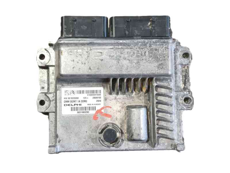 Recambio de centralita motor uce para peugeot expert furgoneta (v_) 2.0 bluehdi 120 referencia OEM IAM   