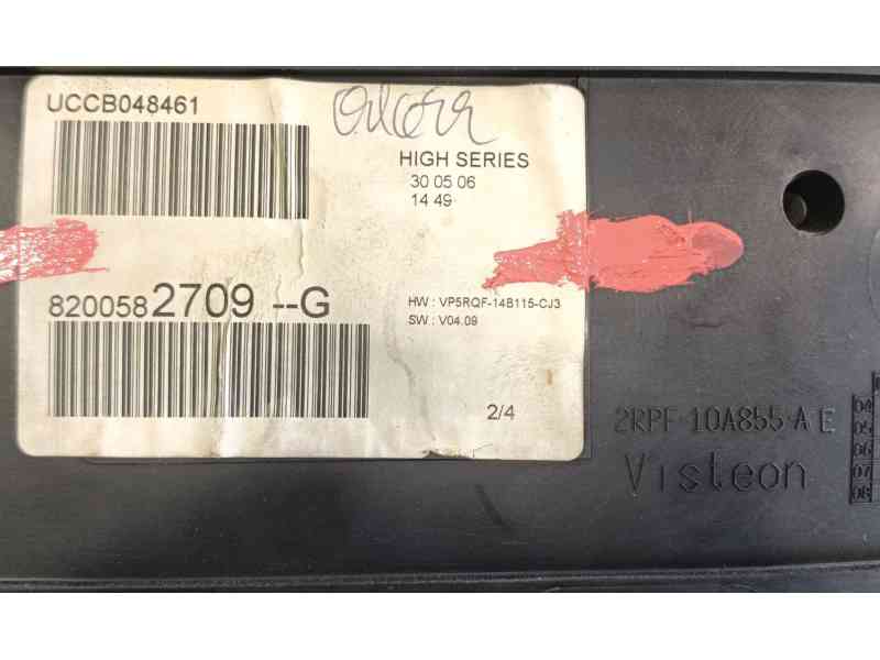 Recambio de cuadro instrumentos para renault clio iii (br0/1, cr0/1) 1.5 dci (br17, cr17) referencia OEM IAM   