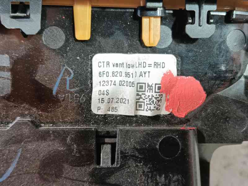 Recambio de warning para seat ibiza v (kj1, kjg) 1.0 tsi referencia OEM IAM 6F09532351QB  