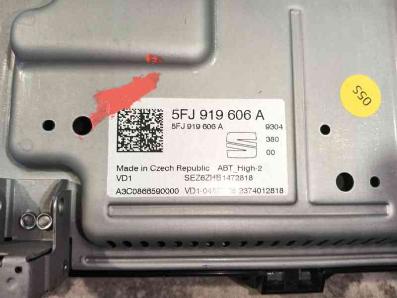 Recambio de pantalla multifuncion para seat ibiza v (kj1, kjg) 1.0 tsi referencia OEM IAM   