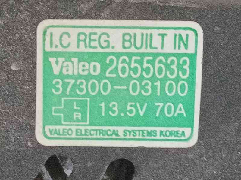 Recambio de alternador para hyundai i20 i (pb, pbt) 1.2 referencia OEM IAM   