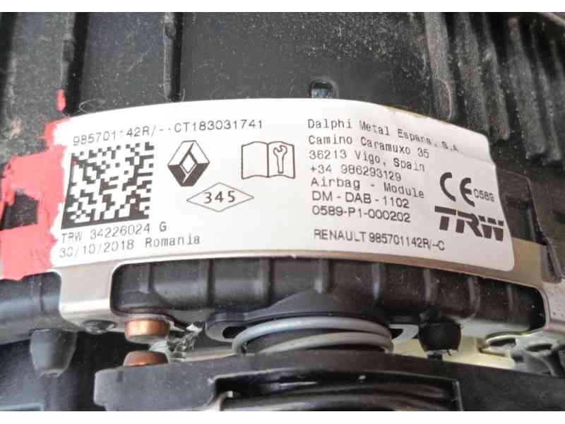 Recambio de airbag delantero izquierdo para dacia dokker monospace (ke_) 1.6 referencia OEM IAM   
