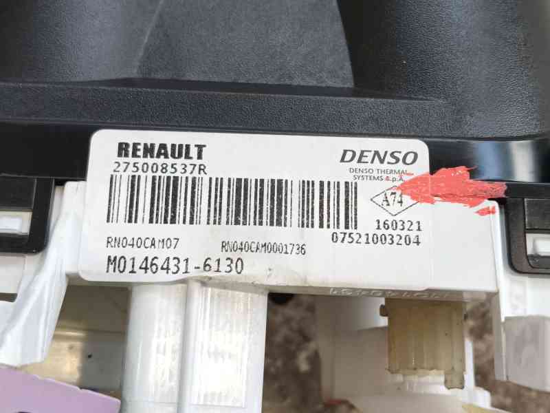 Recambio de mando calefaccion / aire acondicionado para renault express furgoneta/monovolumen 1.5 blue dci 75 (f6aa) referencia 