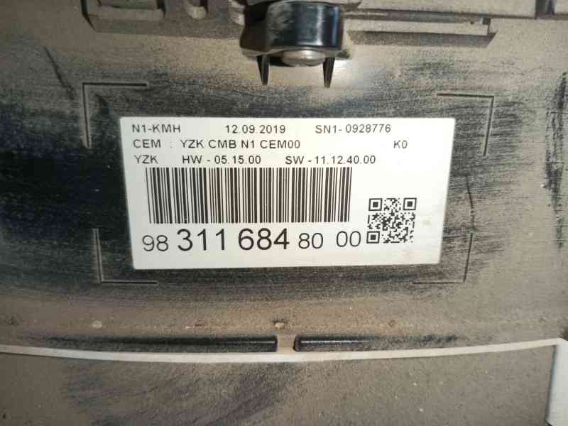 Recambio de cuadro instrumentos para peugeot expert furgoneta (v_) 2.0 bluehdi 120 referencia OEM IAM   