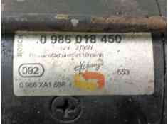 Recambio de motor arranque para fiat doblo (119) 1.9 diesel cat referencia OEM IAM 0986018450  0986XA1698 2